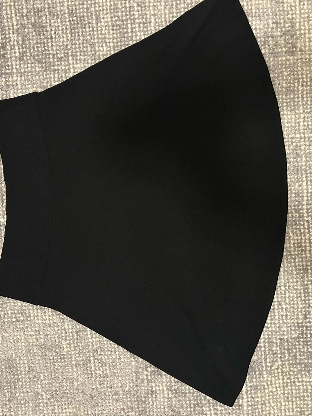 J. Crew Black Circle Skirt